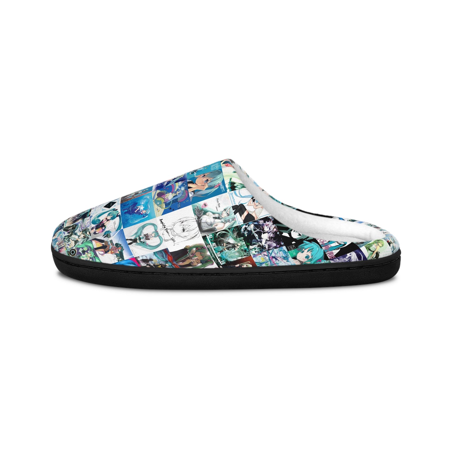 Hatsune Miku Album Cover Collage Women's Indoor Slippers