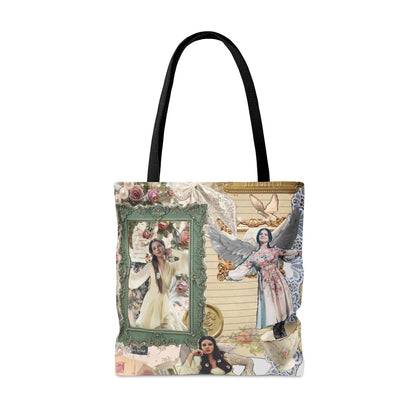 Lana Del Rey Victorian Collage Tote Bag