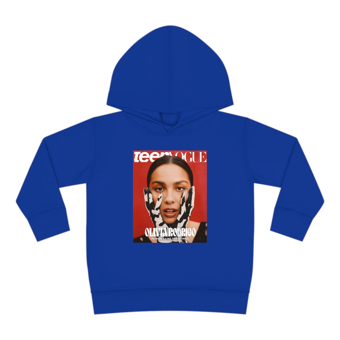 Olivia Rodrigo Teen Vogue Magazine Cover Toddler Pullover Fleece Hoodie