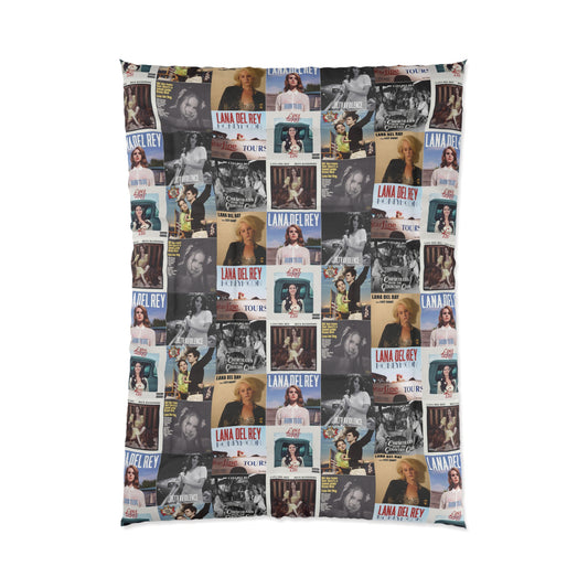 Lana Del Rey Album Cover Collage Comforter