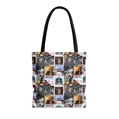 Lana Del Rey Album Cover Collage Tote Bag