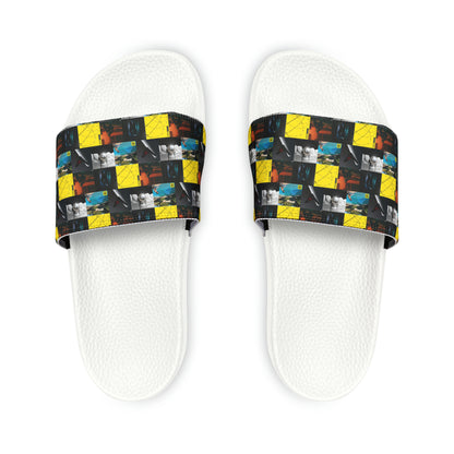 Post Malone Album Art Collage Women's Slide Sandals