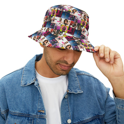 Miley Cyrus Album Cover Collage Bucket Hat