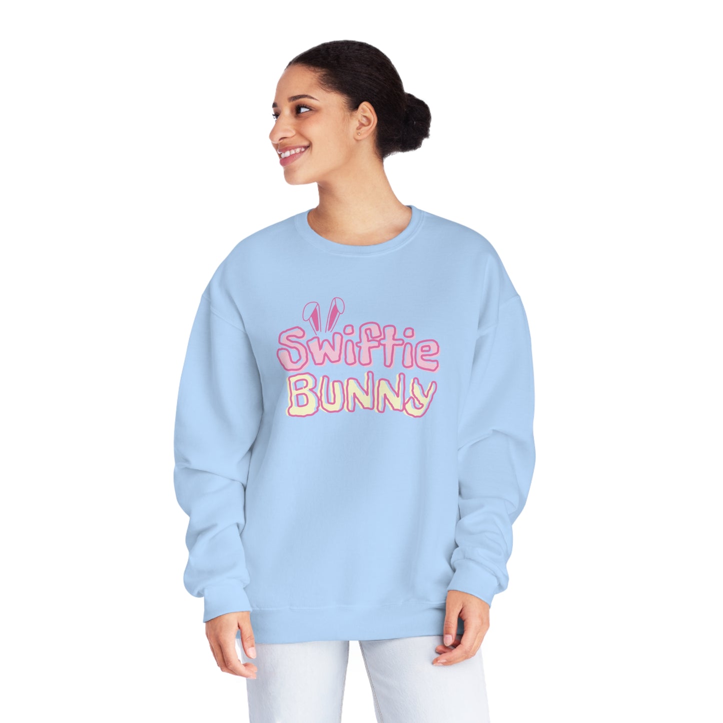 Taylor Swift Easter Swiftie Bunny Unisex NuBlend Crewneck Sweatshirt