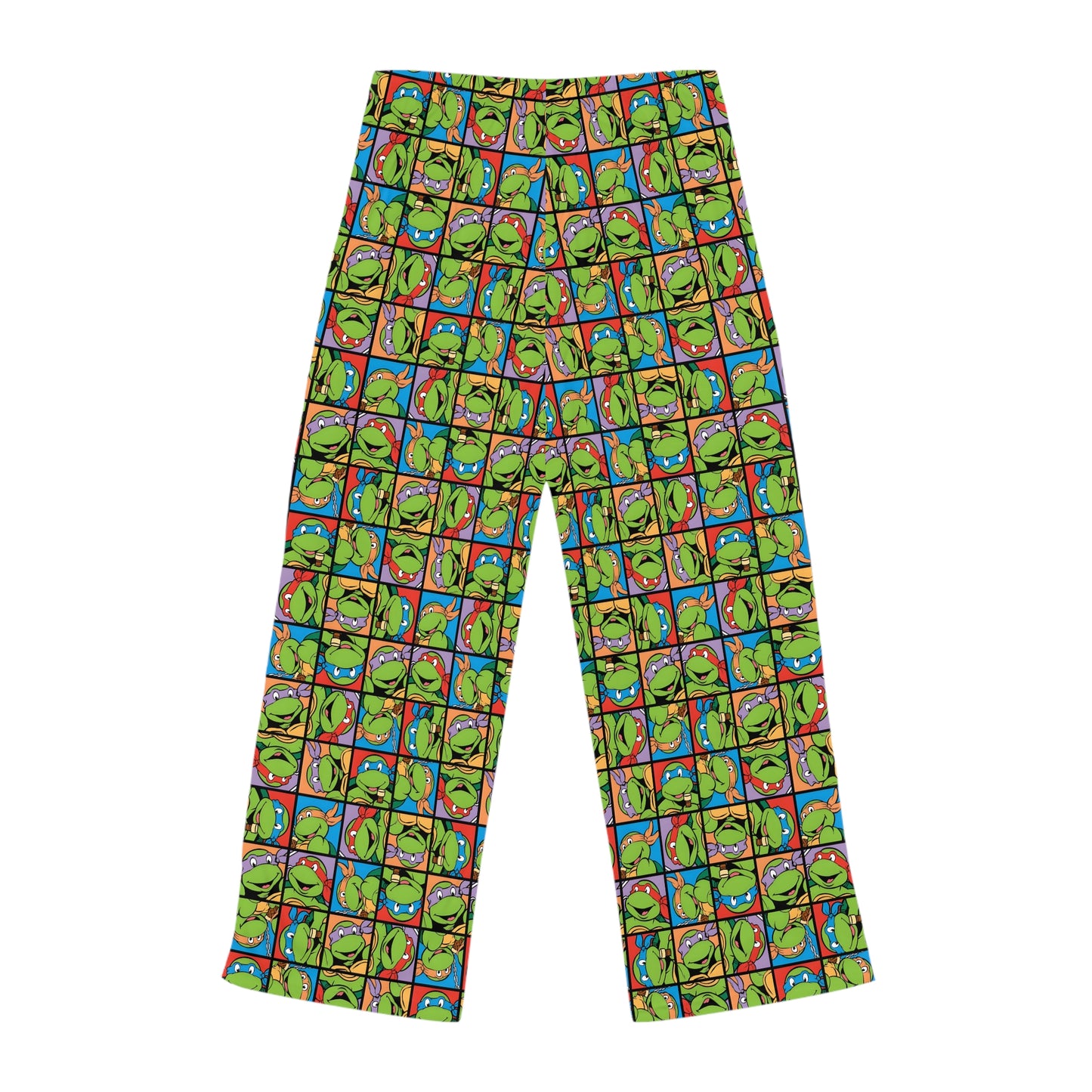 TMNT Turtle Toon Montage Women's Pajama Pants