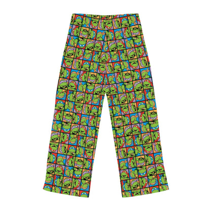 TMNT Turtle Toon Montage Women's Pajama Pants