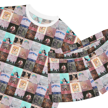 Melanie Martinez Album Art Collage Women's Short Pajama Set