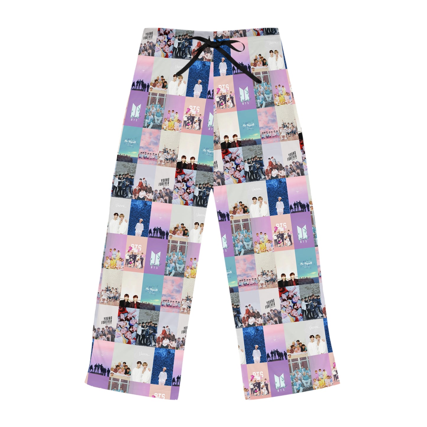 BTS Pastel Aesthetic Collage Women's Pajama Pants