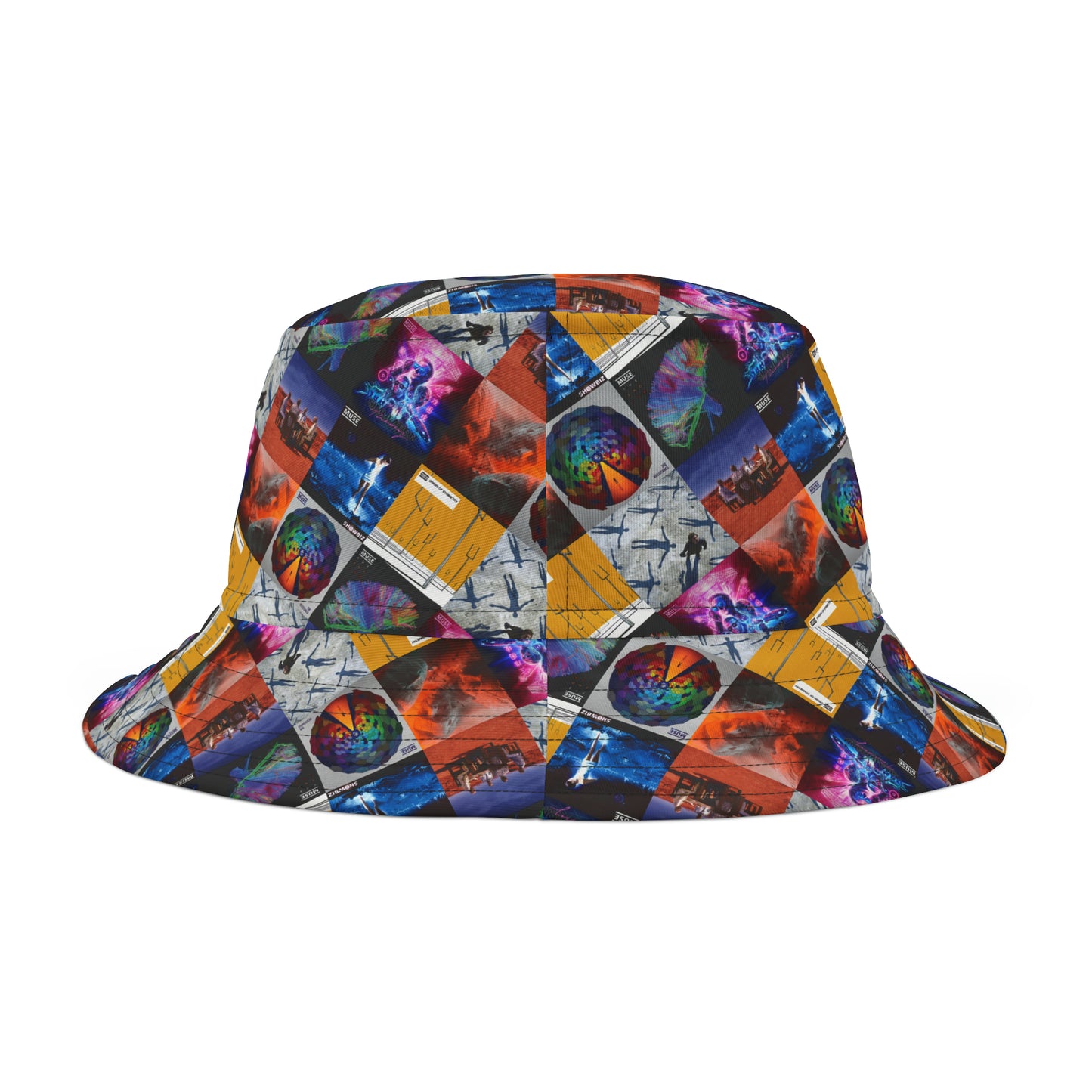 Muse Album Cover Collage Bucket Hat