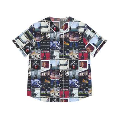 Eminem Album Art Cover Collage Women's Baseball Jersey