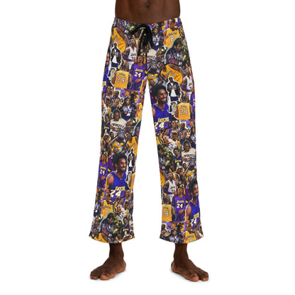 Kobe Bryant Career Moments Photo Collage Men's Pajama Pants