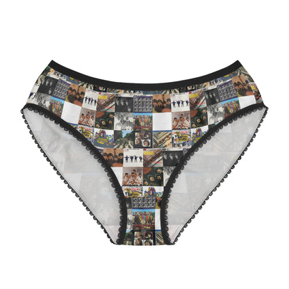 The Beatles Album Cover Collage Women's Briefs Panties