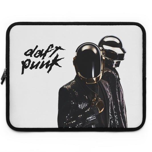Daft Punk In Black Suits Laptop Sleeve