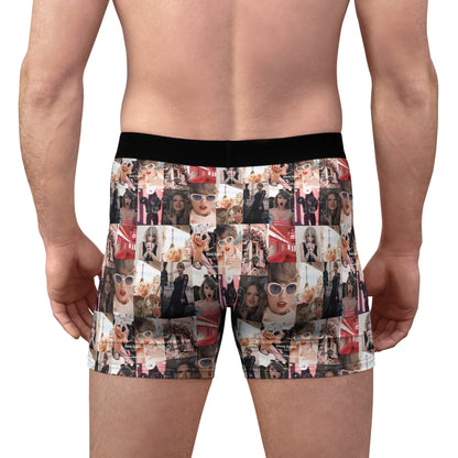 Taylor Swift 1989 Blank Space Collage Men's Boxer Briefs