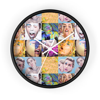 Miley Cyrus & Her Dead Petz Mosaic Wall Clock