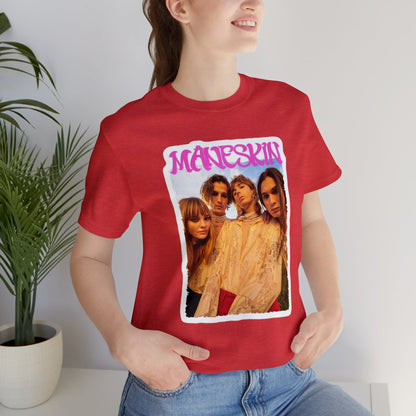 Måneskin Group Photo Unisex Jersey Short Sleeve Tee Shirt