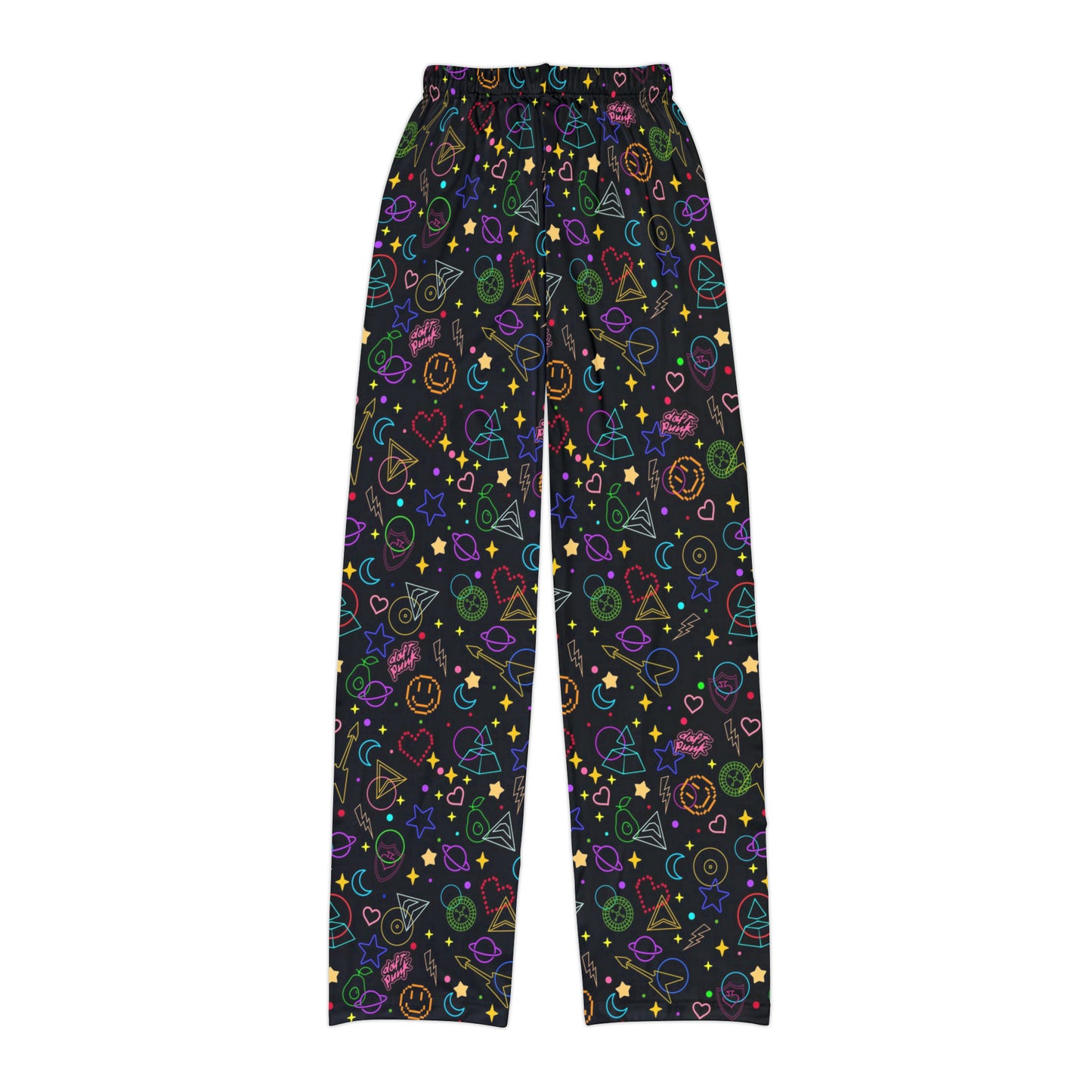 Daft Punk Arcade Carpet Pattern Kids Pajama Pants