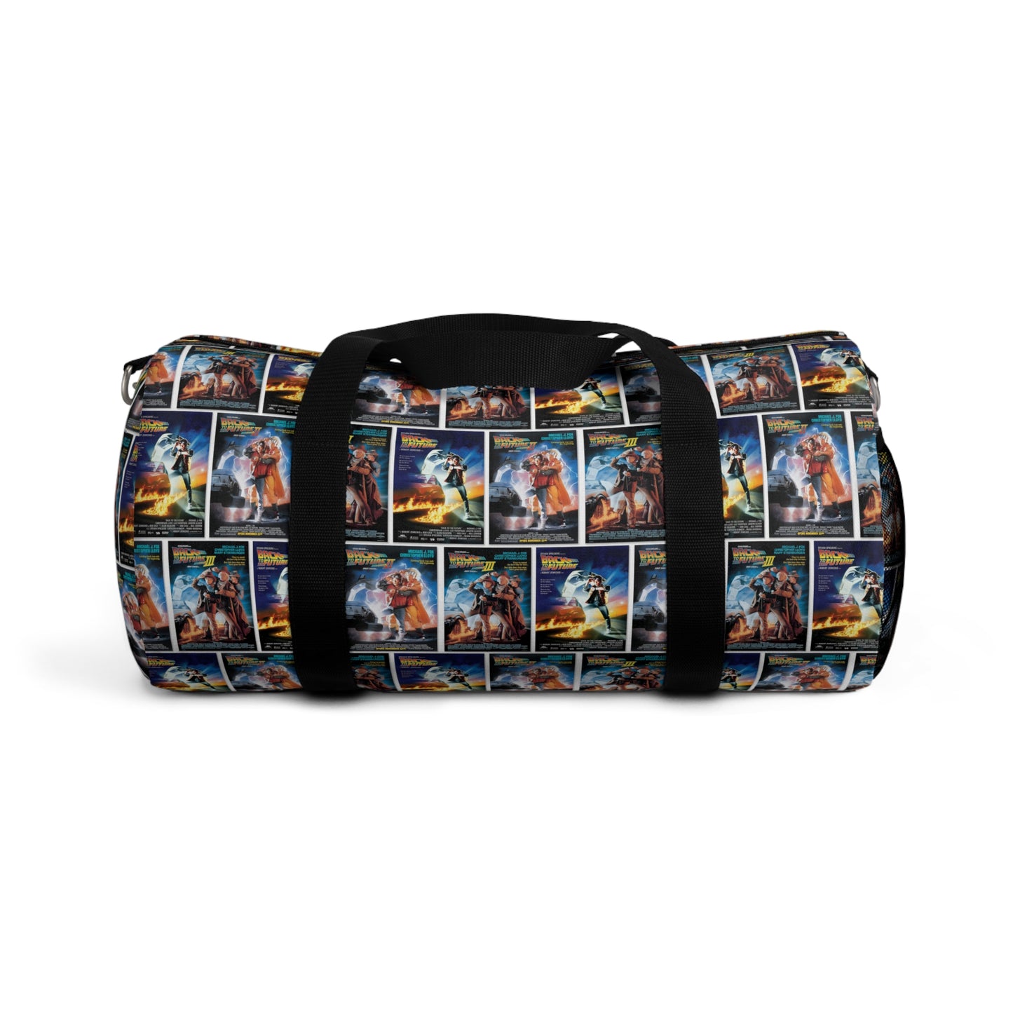 Back To The Future Movie Posters Collage Duffel Bag