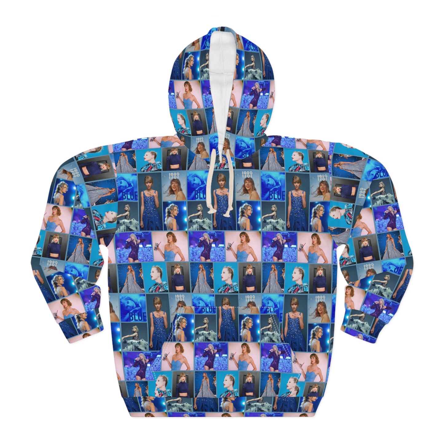 Taylor Swift Blue Dreams Collage Unisex Pullover Hoodie