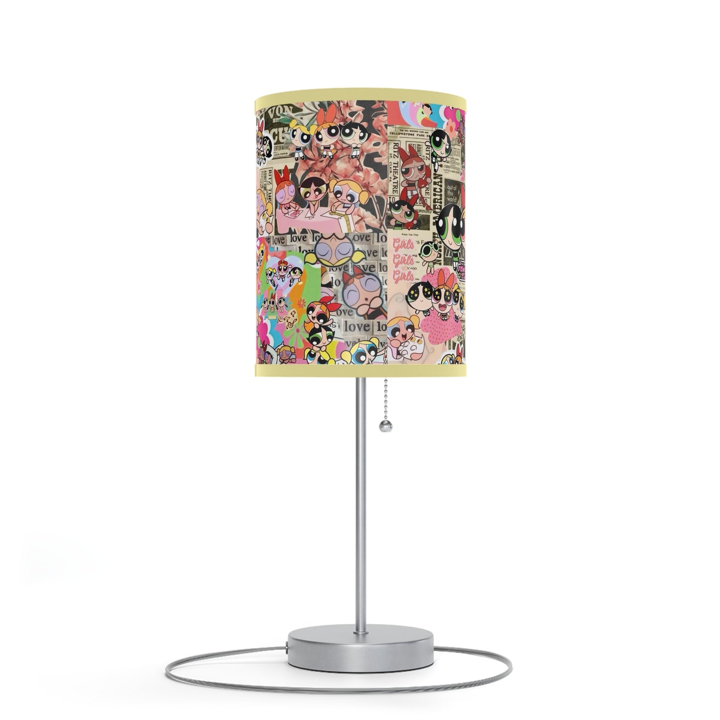 Powerpuff Girls Trio Charm Lamp on a Stand