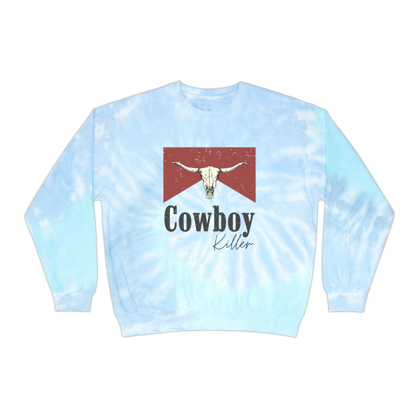 Morgan Wallen Cowboy Killer Unisex Tie-Dye Sweatshirt