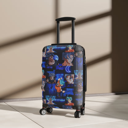 Dragon Ball Z Saiyan Moonlight Collage Suitcase