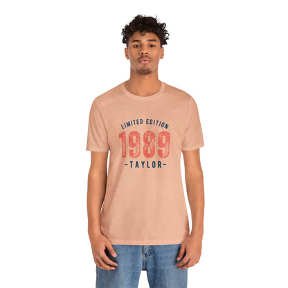 Taylor Swift 1989 Limited Edition Unisex Jersey Short Sleeve Tee Shirt