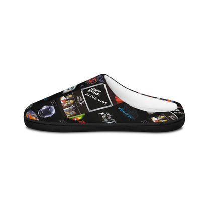 Daft Punk Album Cover Art Collidge Men's Indoor Slippers