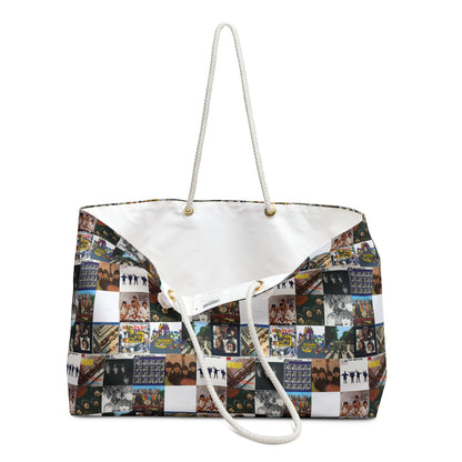 The Beatles Album Cover Collage Weekender Bag