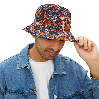 Demon Slayer Reflections Collage Bucket Hat