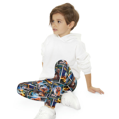 Back To The Future Movie Posters Collage Youth Leggings