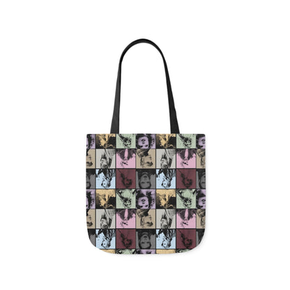 Taylor Swift Eras Collage Polyester Canvas Tote Bag