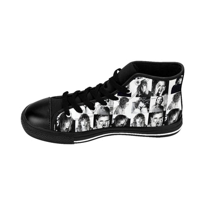 Taylor Swift Reputation Mosaic Women's Classic Sneakers