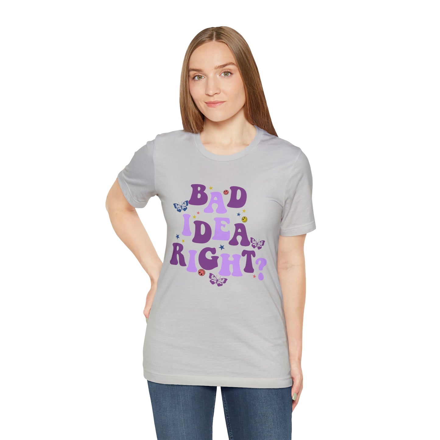 Olivia Rodrigo Bad Idea Right? Unisex Jersey Short Sleeve Tee Shirt