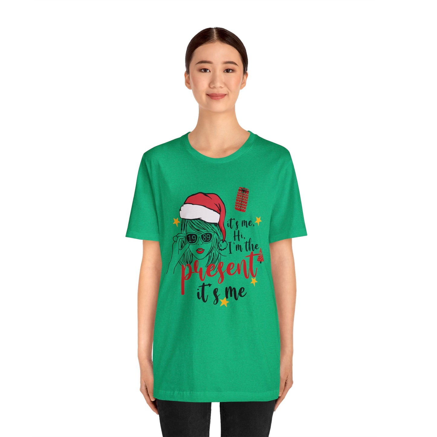 Taylor Swift I'm The Present Unisex Jersey Short Sleeve Tee Shirt