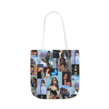 Madison Beer Mind In The Clouds Collage Polyester Canvas Tote Bag