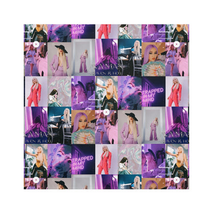 Ava Max Belladonna Photo Collage Napkins