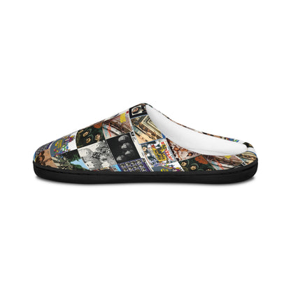 The Beatles Album Cover Collage Women's Indoor Slippers