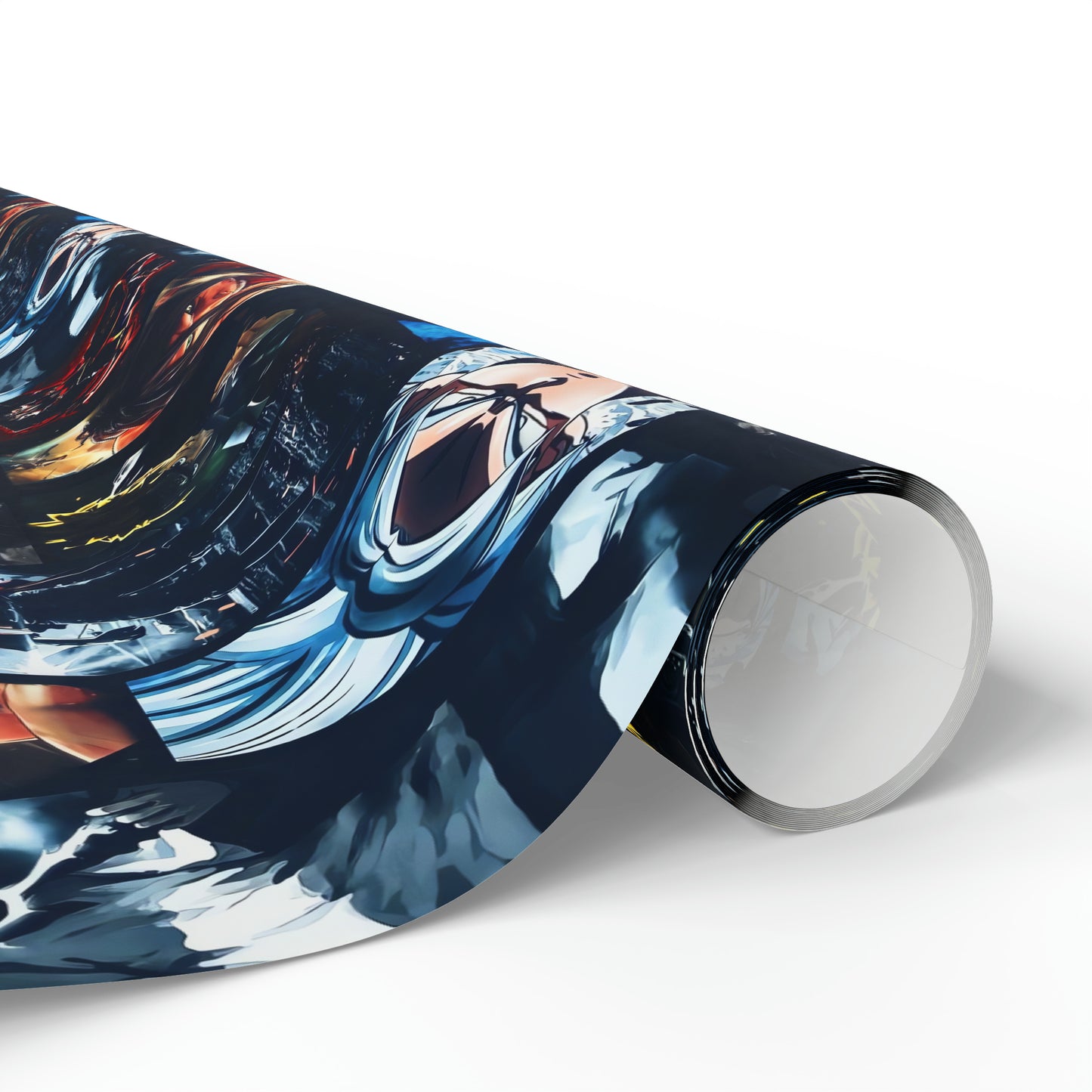 Anime Hero Montage Gift Wrapping Paper