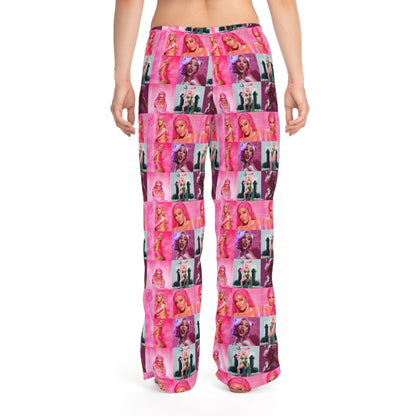 Doja Cat Hot Pink Mosaic Women's Pajama Pants