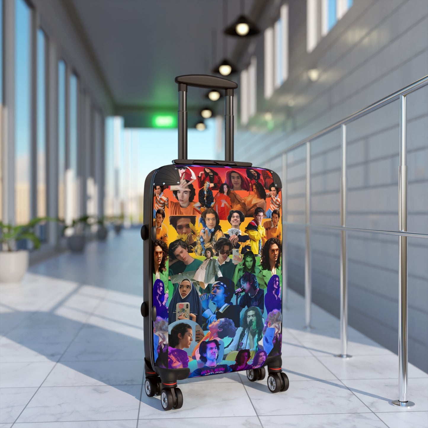 Conan Grey Rainbow Photo Collage Suitcase