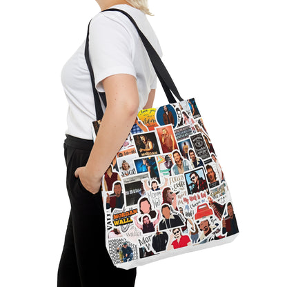 Morgan Wallen Sticker Collage Tote Bag