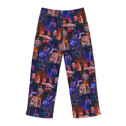 Post Malone Lightning Photo Collage Men's Pajama Pants