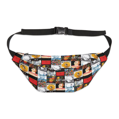 Radiohead Album Cover Collage Large Fanny Pack