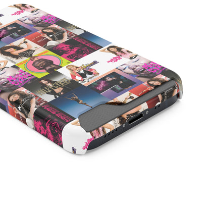 Miley Cyrus Album Cover Collage Phone Case With Card Holder