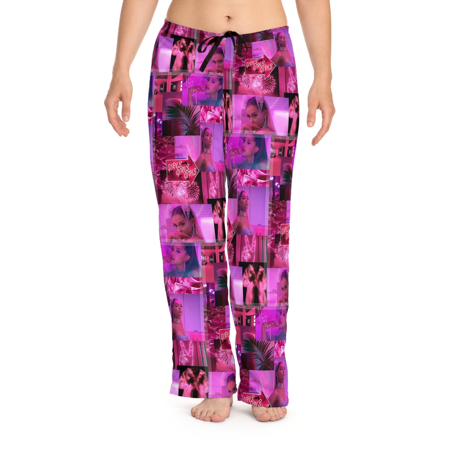 Ariana Grande 7 Rings Collage Women's Pajama Pants