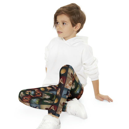 Billie Eish Happier Than Ever Mosaic Youth Full-Length Leggings