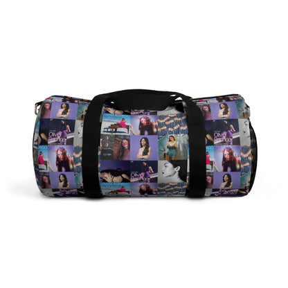 Olivia Rodrigo Album Cover Art Collage Duffel Bag