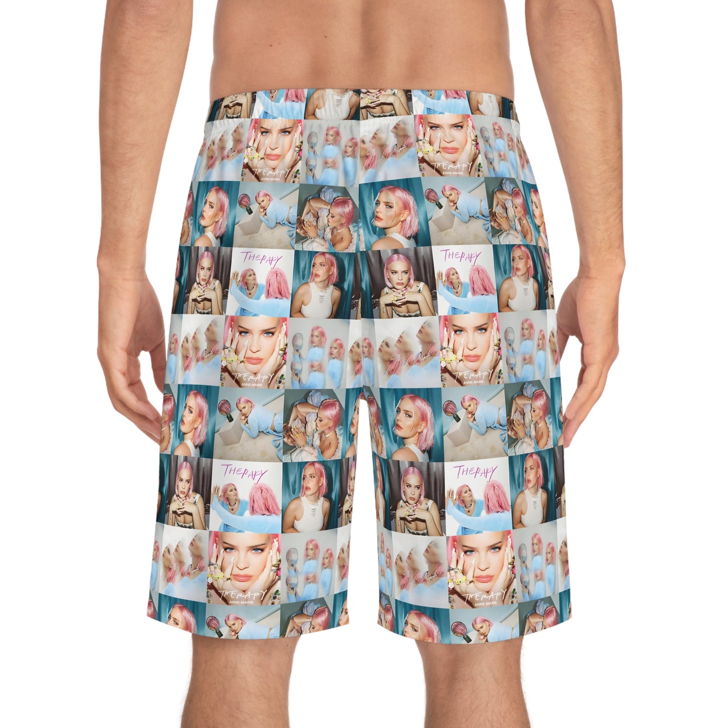 Anne Marie Therapy Mosaic Men's Board Shorts