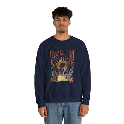 Lana Del Rey Vintage Artwork Unisex Heavy Blend Crewneck Sweatshirt